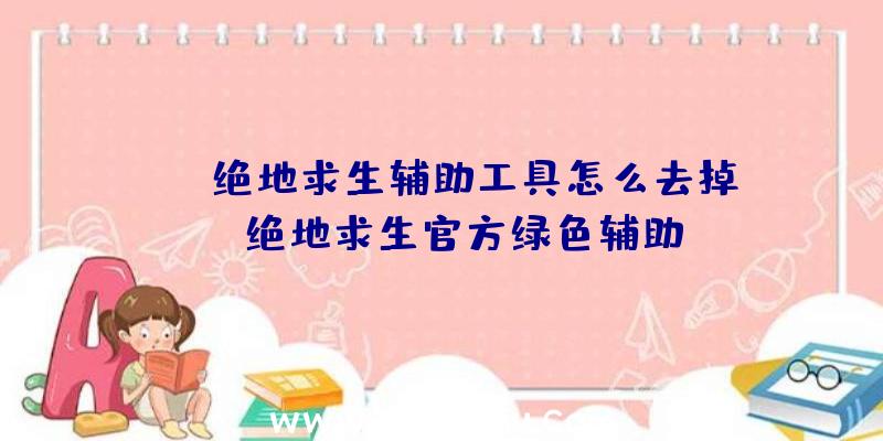 「yy绝地求生辅助工具怎么去掉」|绝地求生官方绿色辅助